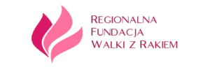 Logo Regionalnej Fundacji Walki z Rakiem – organizator biegu Piersi na Start
