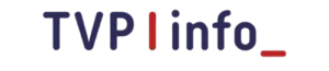 Logo TVP Info – patronat medialny biegu Piersi na Start