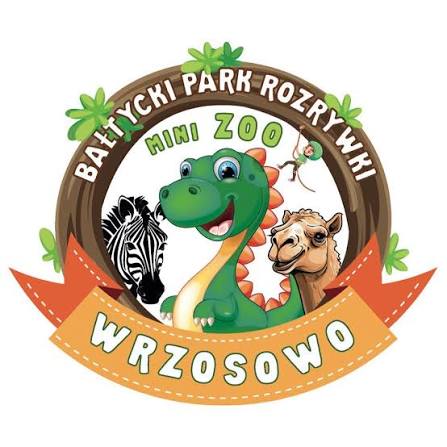 Logo Bałtycki Park Rozrywki Mini Zoo Wrzosowo – partner biegu Piersi na Start